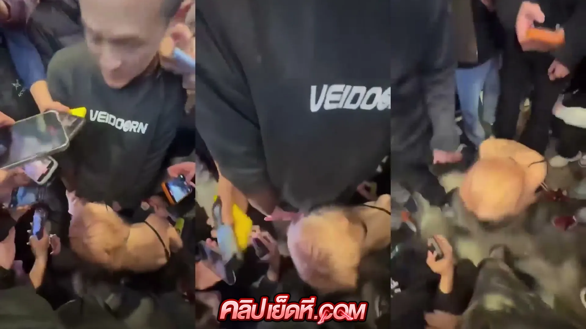 คลิปหลุดมาใหม่ คลิปหลุดไวรัลจีน โม้กควยให้คนแปลกหน้า กลางกรุงโชว์เด็ด